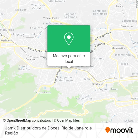 Jamk Distribuidora de Doces mapa