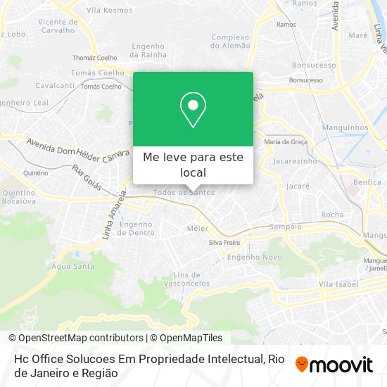 Hc Office Solucoes Em Propriedade Intelectual mapa