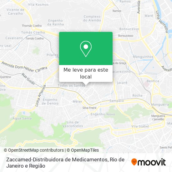 Zaccamed-Distribuidora de Medicamentos mapa