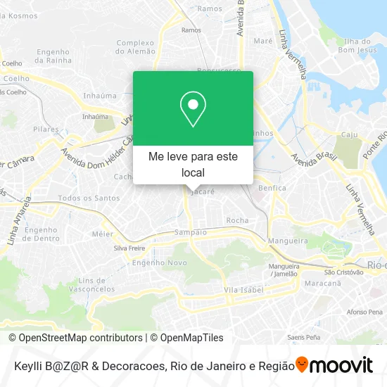 Keylli B@Z@R & Decoracoes mapa