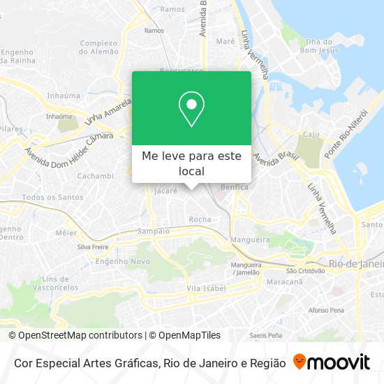 Cor Especial Artes Gráficas mapa