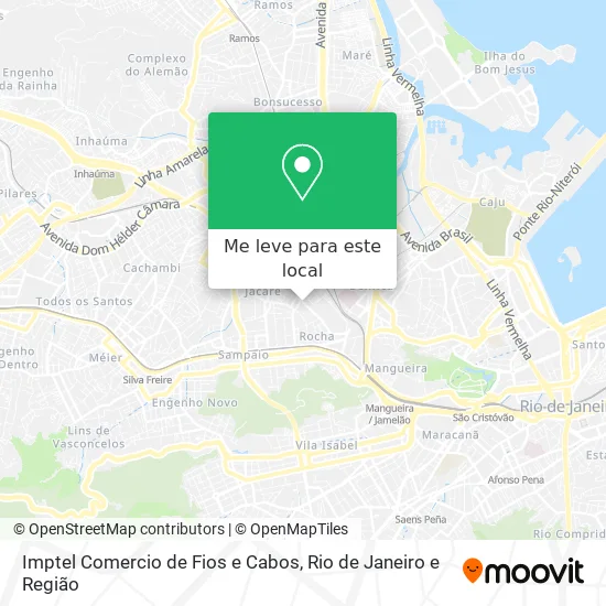 Imptel Comercio de Fios e Cabos mapa