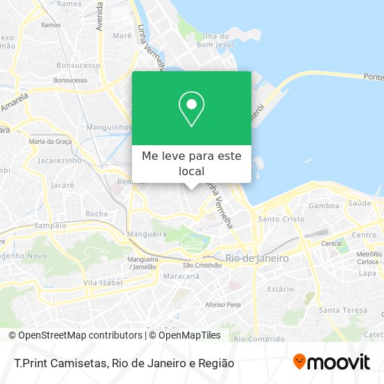 T.Print Camisetas mapa
