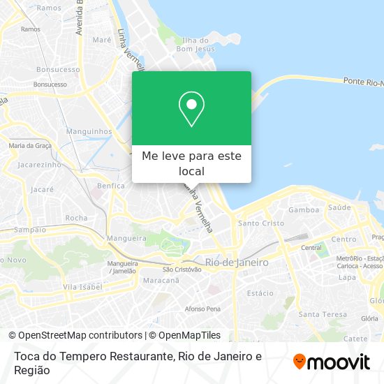 Toca do Tempero Restaurante mapa