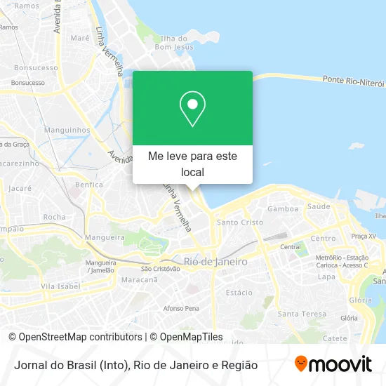 Jornal do Brasil (Into) mapa