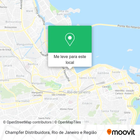 Champfer Distribuidora mapa