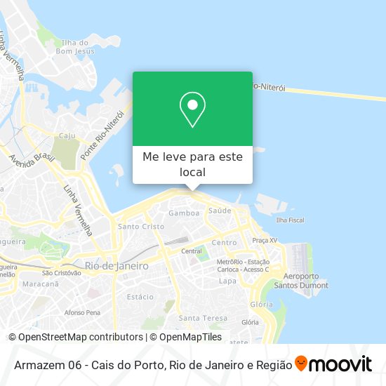 Armazem 06 - Cais do Porto mapa