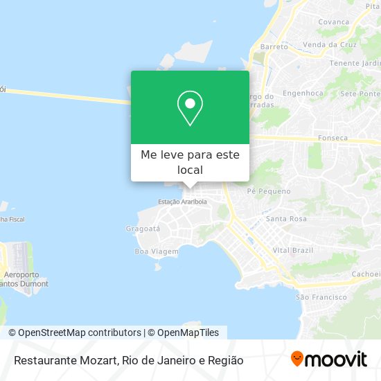 Restaurante Mozart mapa