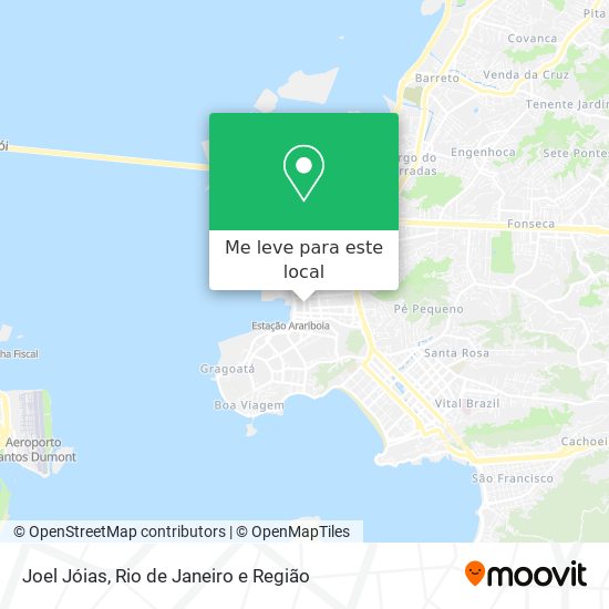 Joel Jóias mapa