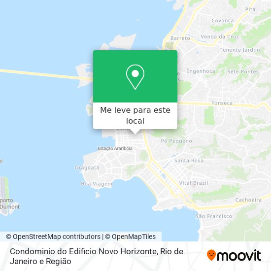 Condominio do Edificio Novo Horizonte mapa