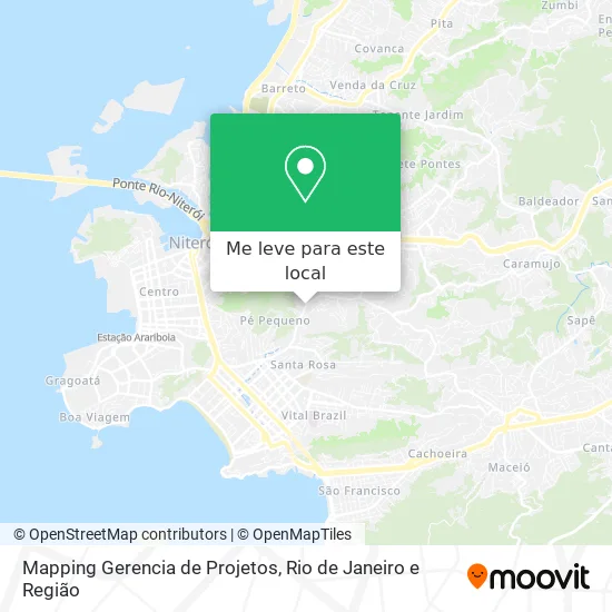 Mapping Gerencia de Projetos mapa