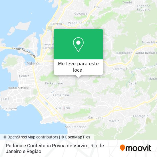 Padaria e Confeitaria Povoa de Varzim mapa