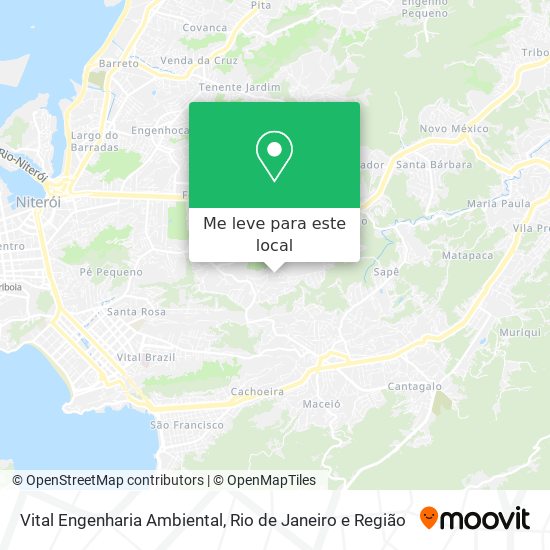 Vital Engenharia Ambiental mapa