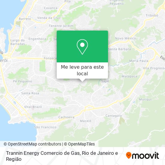 Trannin Energy Comercio de Gas mapa