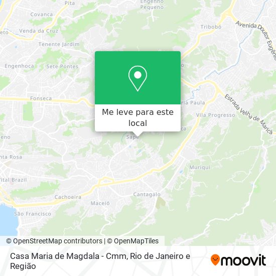 Casa Maria de Magdala - Cmm mapa