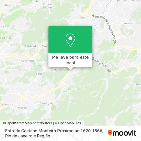 Estrada Caetano Monteiro Próximo ao 1620-1866 mapa