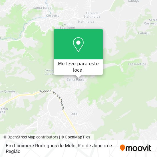 Em Lucimere Rodrigues de Melo mapa