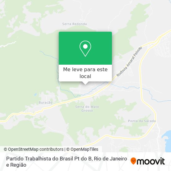 Partido Trabalhista do Brasil Pt do B mapa