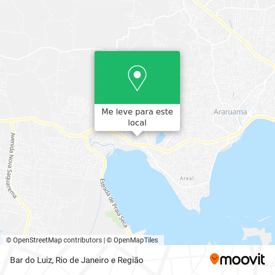 Bar do Luiz mapa