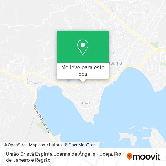 União Cristã Espírita Joanna de Ângelis - Uceja mapa