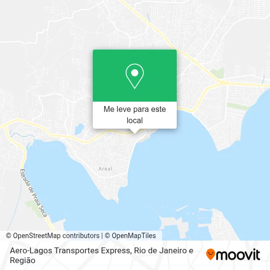 Aero-Lagos Transportes Express mapa