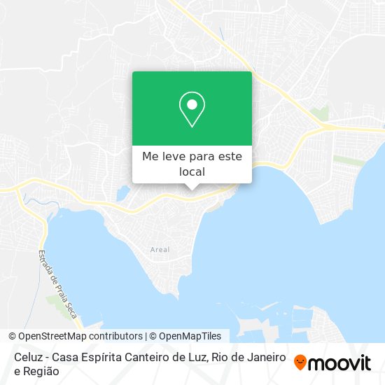 Celuz - Casa Espírita Canteiro de Luz mapa