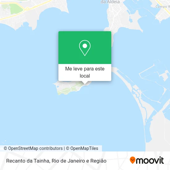 Recanto da Tainha mapa