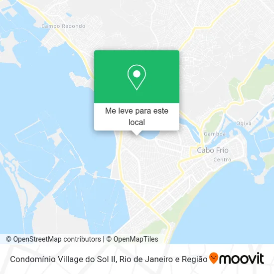 Condomínio Village do Sol II mapa