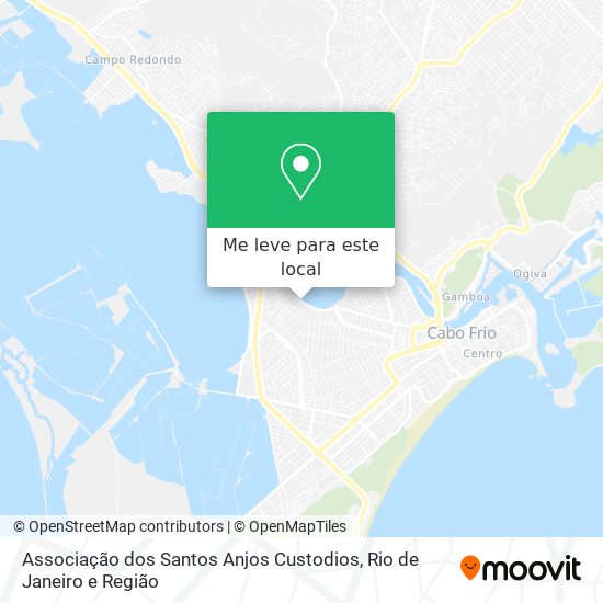 Associação dos Santos Anjos Custodios mapa
