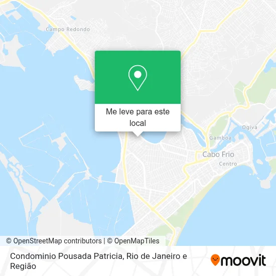 Condominio Pousada Patricia mapa