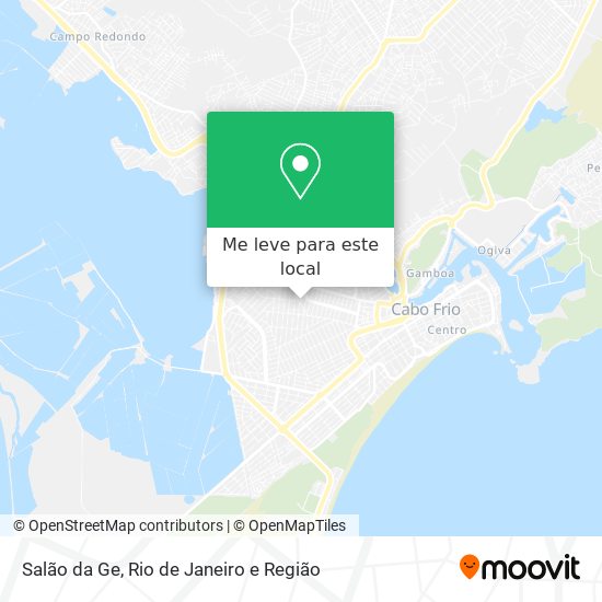 Salão da Ge mapa