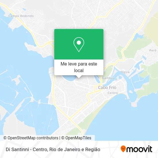 Di Santinni - Centro mapa