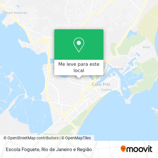 Escola Foguete mapa