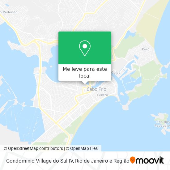 Condominio Village do Sul IV mapa
