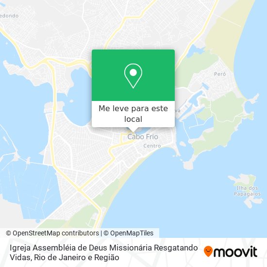 Igreja Assembléia de Deus Missionária Resgatando Vidas mapa