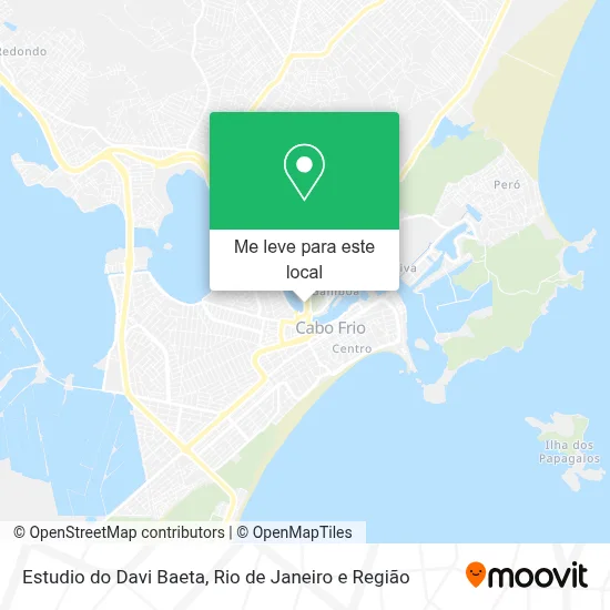 Estudio do Davi Baeta mapa