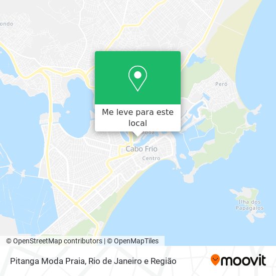 Pitanga Moda Praia mapa