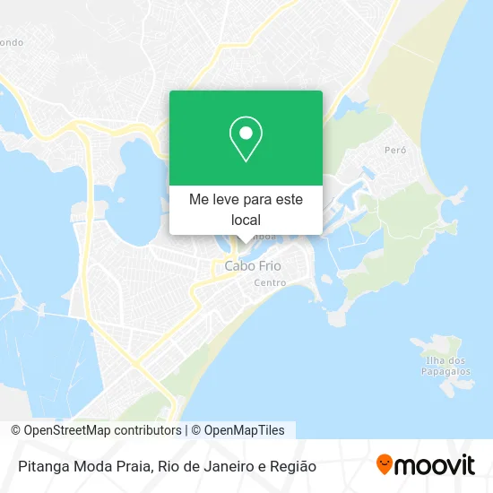 Pitanga Moda Praia mapa