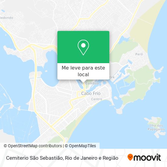 Cemiterio São Sebastião mapa