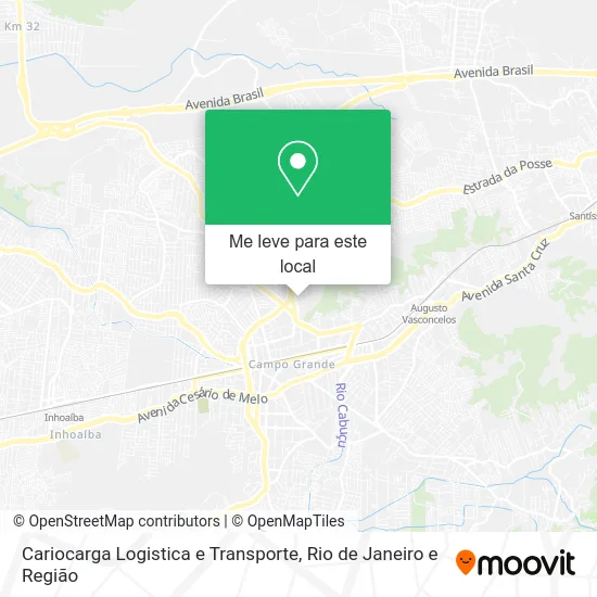Cariocarga Logistica e Transporte mapa