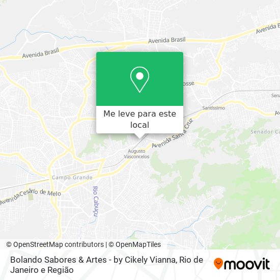 Bolando Sabores & Artes - by Cikely Vianna mapa