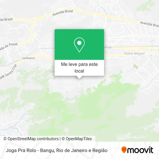 Joga Pra Rolo - Bangu mapa
