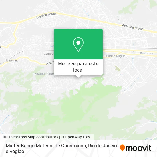 Mister Bangu Material de Construcao mapa