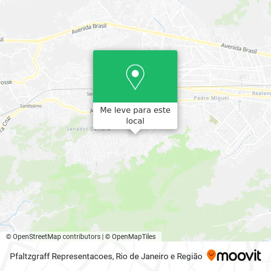 Pfaltzgraff Representacoes mapa