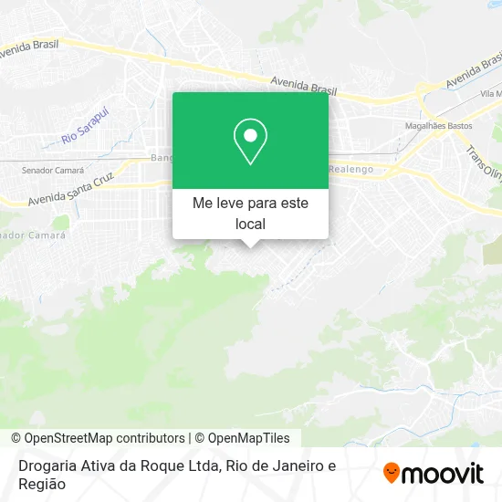 Drogaria Ativa da Roque Ltda mapa