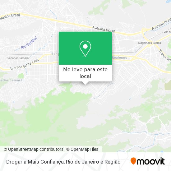 Drogaria Mais Confiança mapa