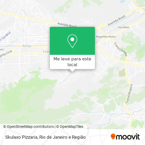 Skulaxo Pizzaria mapa