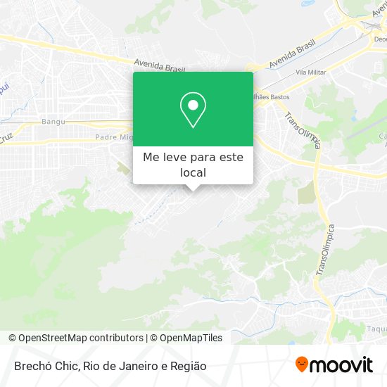 Brechó Chic mapa