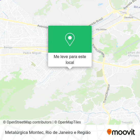 Metalúrgica Montec mapa