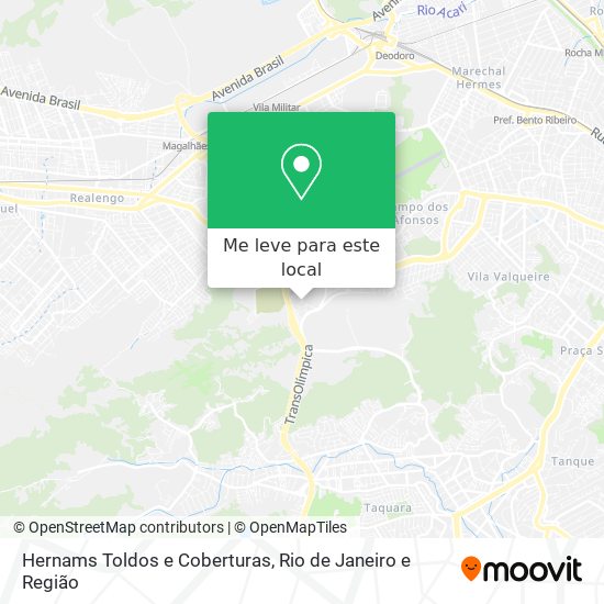 Hernams Toldos e Coberturas mapa